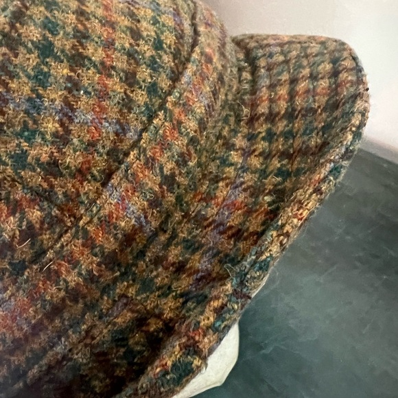 Oxford Blue Men’s Tweed Fedora made in England. 23.5” - Picture 4 of 7